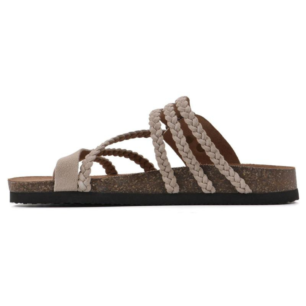 Jose™ | Flettede Kork Sandaler