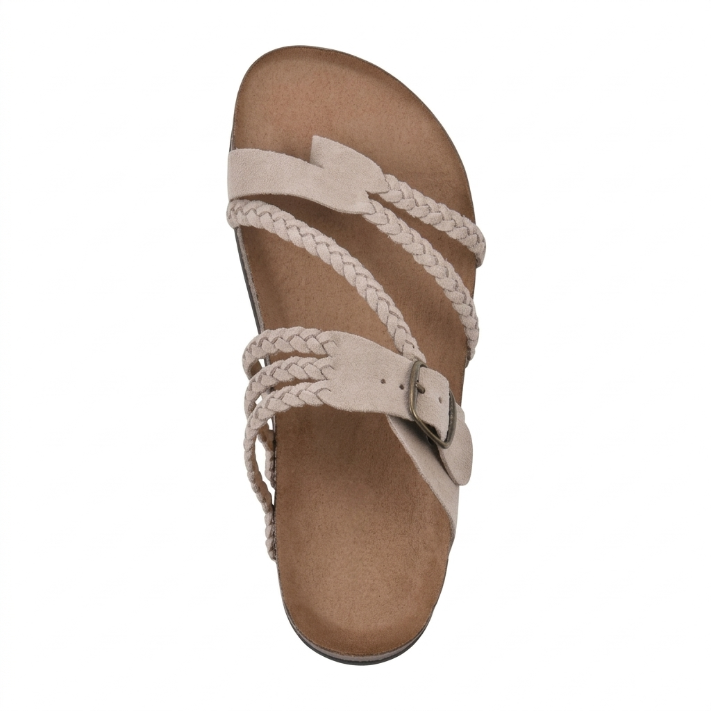 Jose™ | Flettede Kork Sandaler