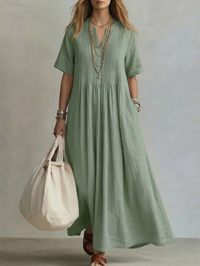 Livia Pintuck Maxi Kjole